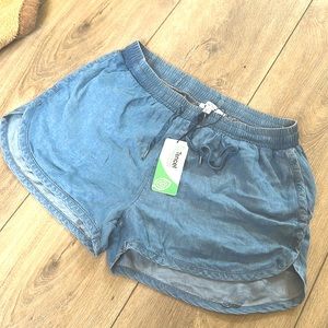 Lovetree L Brand New Cute Demin Comfy Shorts with Pockets